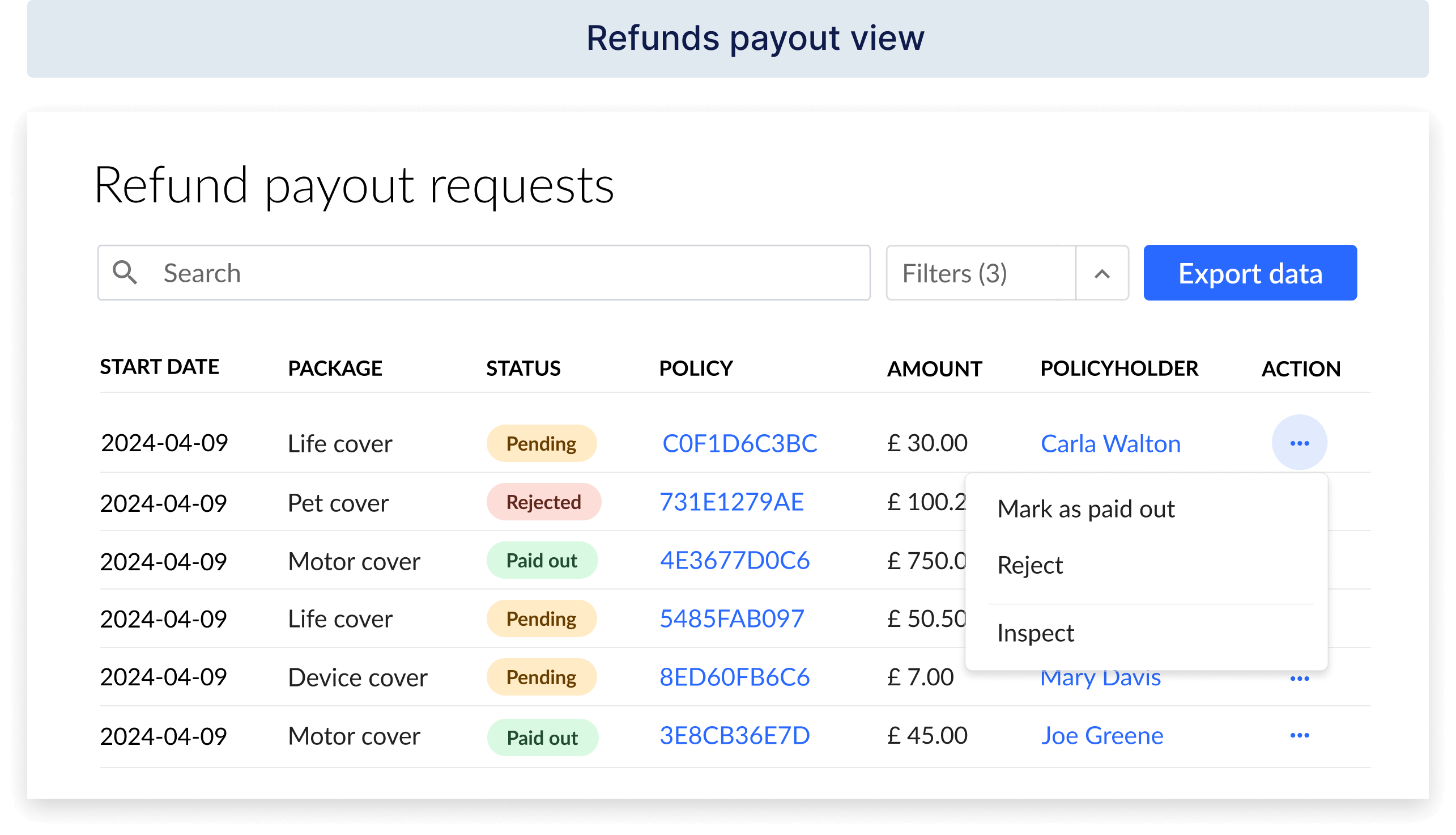 Process a refund root help centre