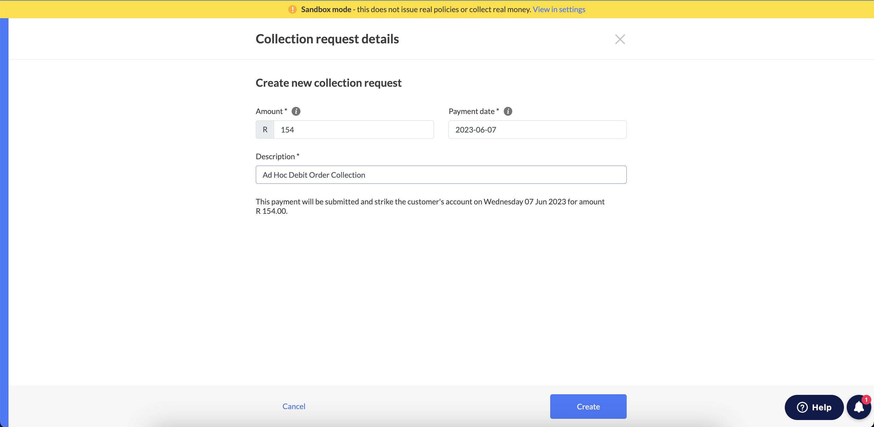 Submit an ad hoc collection request – Root Help Centre
