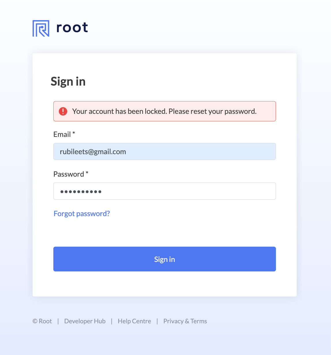 Unlock your locked Root account – Root Help Centre